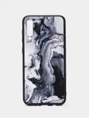 Хаки силиконовый чехол Samsung Galaxy A50 A30S A50S Самсунг А50 А30С А50С с принтом с рисунком