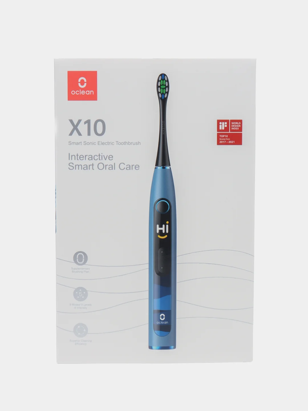 Электрическая зубная щетка OCLEAN X 10 R3100, синяя