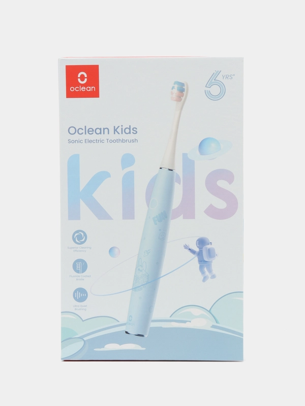Электрическая зубная щетка OCLEAN Kids Air 2, голубая