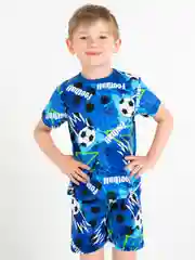 Костюм трикотажный детский с шортами для мальчика FOOTBALL