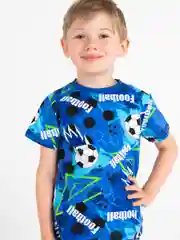 Костюм трикотажный детский с шортами для мальчика FOOTBALL