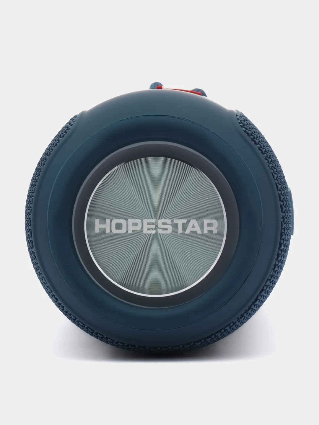 Синий меланж портативная колонка Hopestar Р26, беспроводная, Bluetooth, со светомузыкой