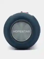 Синий меланж портативная колонка Hopestar Р26, беспроводная, Bluetooth, со светомузыкой