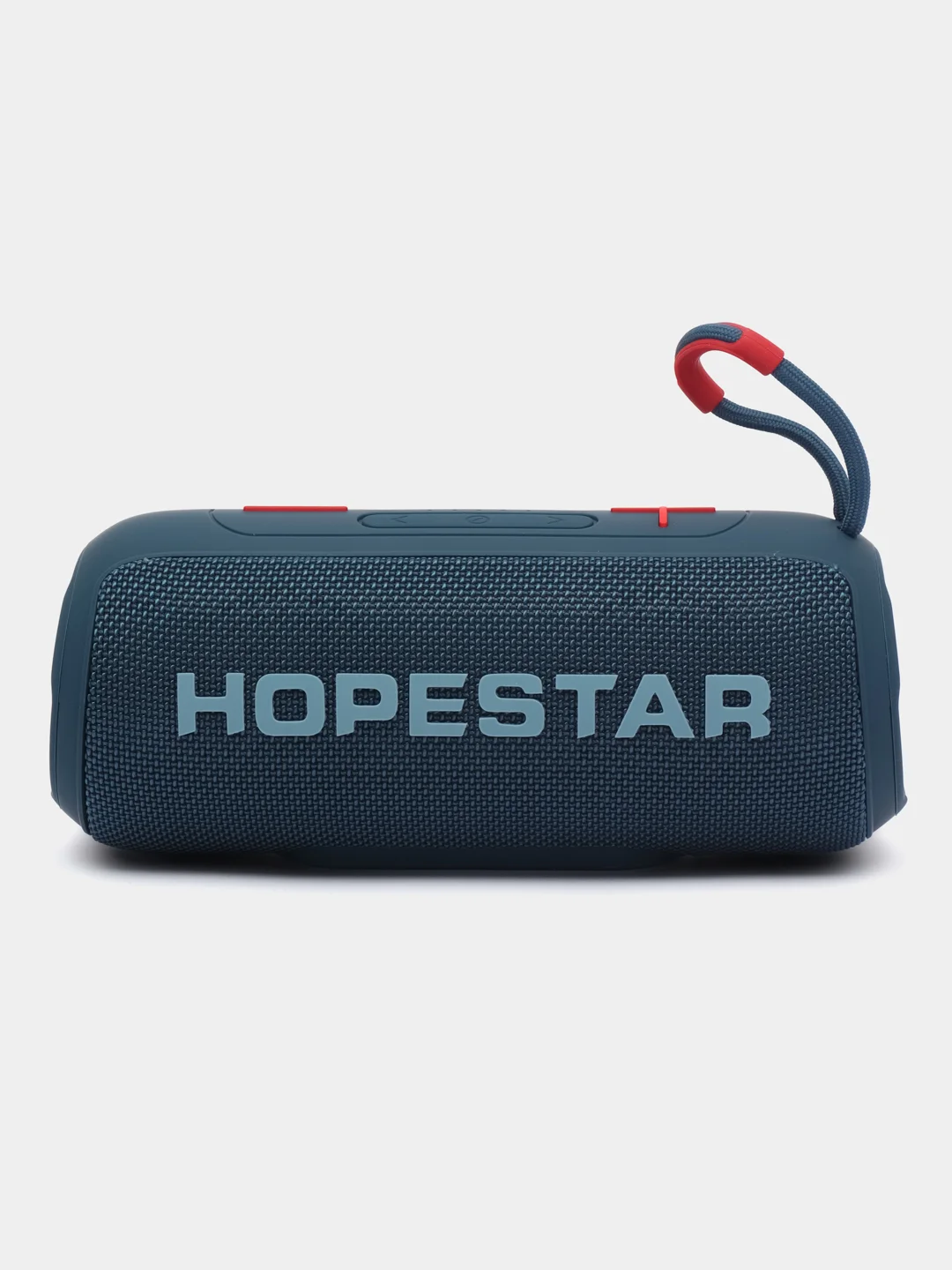 Синий меланж портативная колонка Hopestar Р26, беспроводная, Bluetooth, со светомузыкой