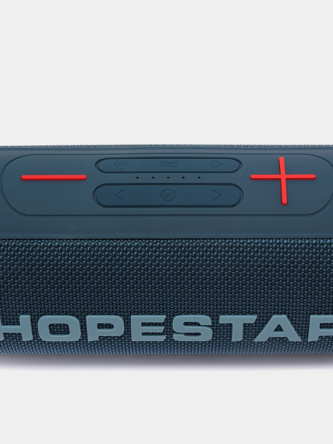 Синий меланж портативная колонка Hopestar Р26, беспроводная, Bluetooth, со светомузыкой