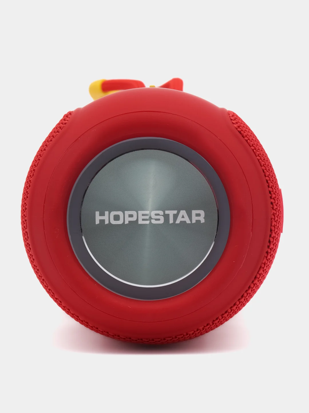 Красный портативная колонка Hopestar Р26, беспроводная, Bluetooth, со светомузыкой