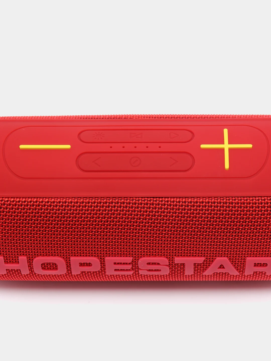 Красный портативная колонка Hopestar Р26, беспроводная, Bluetooth, со светомузыкой