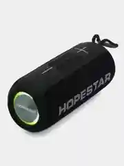 Черный портативная колонка Hopestar Р26, беспроводная, Bluetooth, со светомузыкой