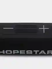 Черный портативная колонка Hopestar Р26, беспроводная, Bluetooth, со светомузыкой