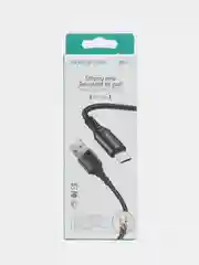 Мощный надёжный зарядник USB кабель, Micro USB / Type-C / Lightning провод шнур