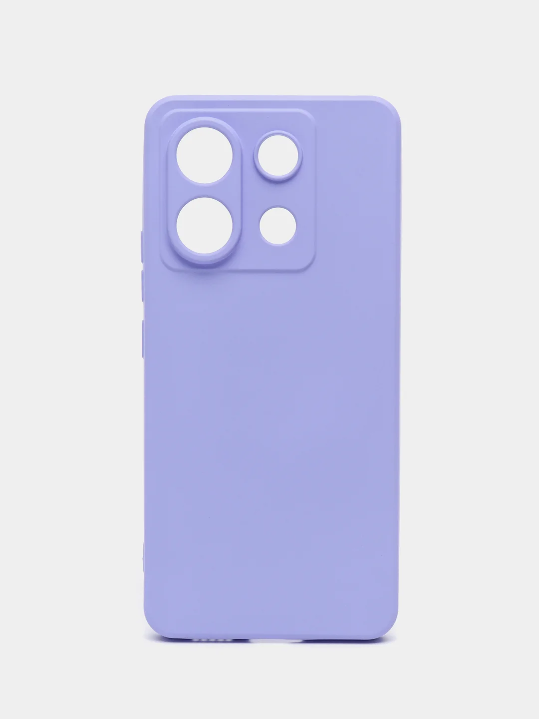 Лавандовый чехол Silicone Cover Xiaomi Redmi Note 13 Pro 5G (Сяоми Редми Нот 13 Про 5G), силиконовый