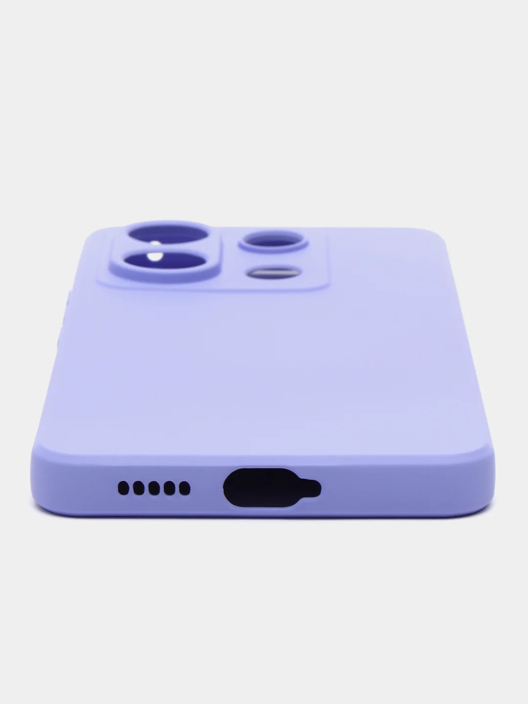 Лавандовый чехол Silicone Cover Xiaomi Redmi Note 13 Pro 5G (Сяоми Редми Нот 13 Про 5G), силиконовый