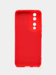 Красный чехол Silicone Cover для Honor 90 (Хонор 90), силиконовый