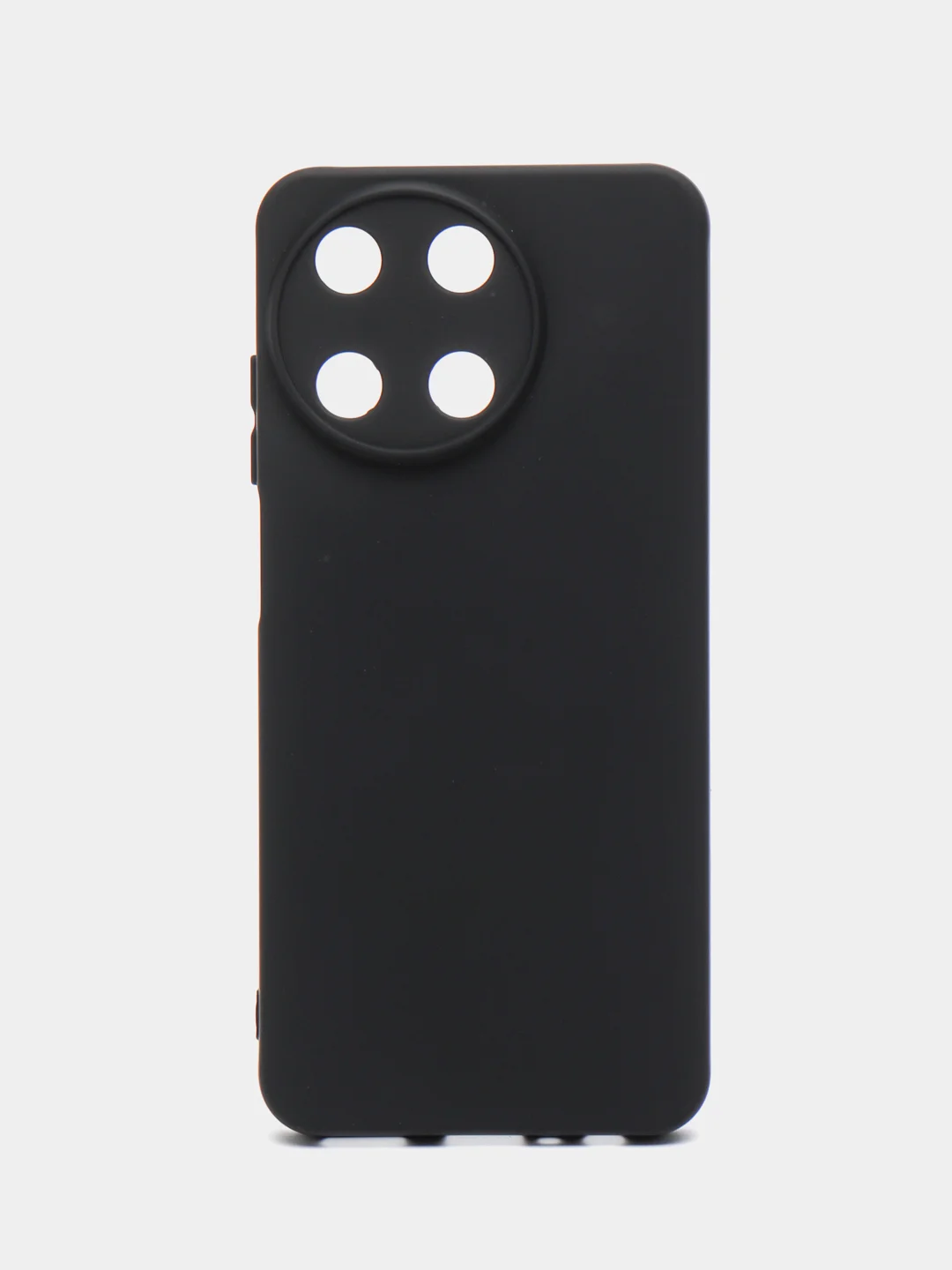 Черный чехол Silicone Cover для Realme 11 4G (Реалми 11 4Г), силиконовый