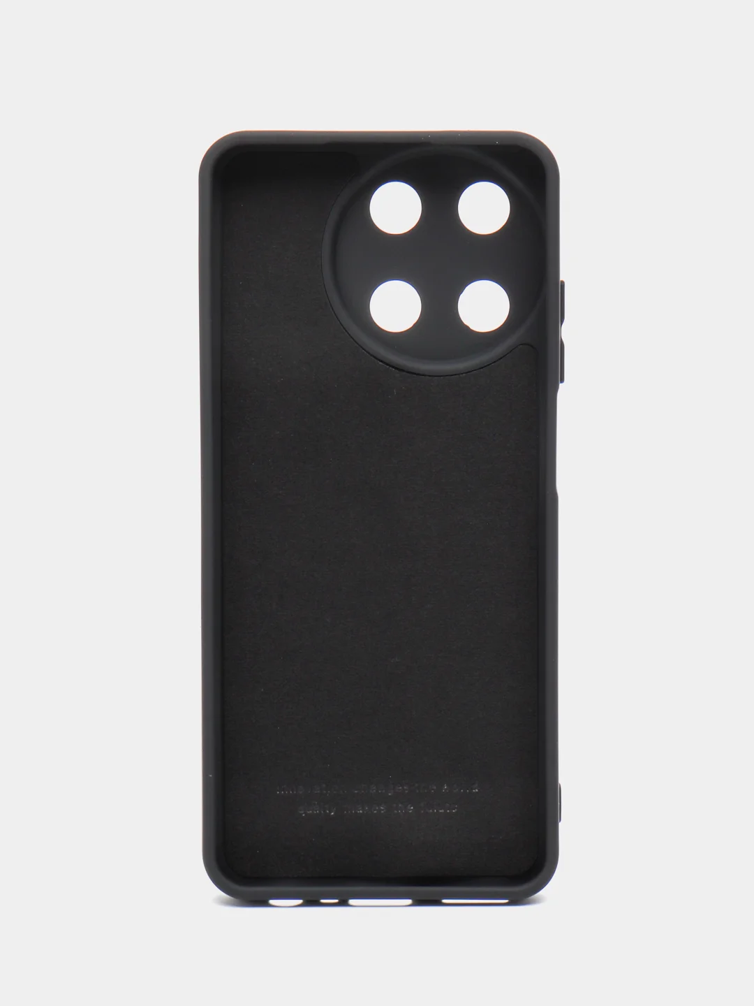 Черный чехол Silicone Cover для Realme 11 4G (Реалми 11 4Г), силиконовый