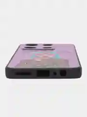 Пурпурный силиконовый чехол для Infinix NOTE 30 Pro, с принтом, с рисунком, Инфиникс Нот 30 Про