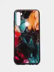 Фиолетовый силиконовый чехол для Xiaomi Redmi Note 8T, с принтом, с рисунком (Сяоми Редми Ноут 8Т)