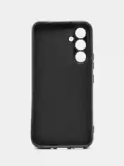 Тёмно-серый силиконовый чехол для Samsung Galaxy A54 (Самсунг Галакси А54), с принтом, с рисунком