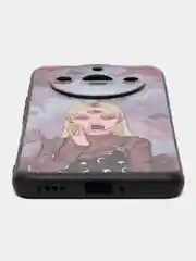 Пудровый силиконовый чехол для Realme 11 Pro 11 Pro Plus, с принтом, с рисунком (Реалми 11 Про Плюс)