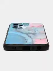 Фуксия силиконовый чехол для Samsung Galaxy A32 4G, с принтом, с рисунком (Самсунг Галакси А32)