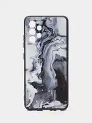 Хаки силиконовый чехол для Samsung Galaxy A32 4G, с принтом, с рисунком (Самсунг Галакси А32)