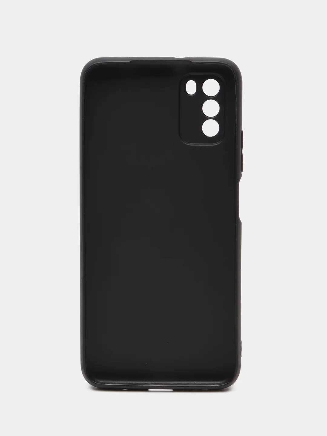 Фиолетовый чехол силиконовый для Xiaomi POCO M3 (Сяоми Поко М3), с принтом, с рисунком