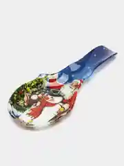 Красный подставка под ложку, новогодняя