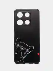 Песочный хаки силиконовый чехол для Infinix NOTE 30 Pro, с принтом, с рисунком, Инфиникс Нот 30 Про