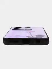 Серебряный силиконовый чехол для Infinix NOTE 30 Pro, с принтом, с рисунком, Инфиникс Нот 30 Про