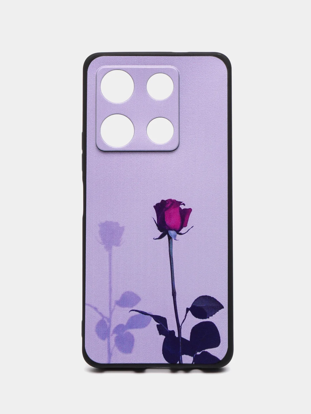Серебряный силиконовый чехол для Infinix NOTE 30 Pro, с принтом, с рисунком, Инфиникс Нот 30 Про
