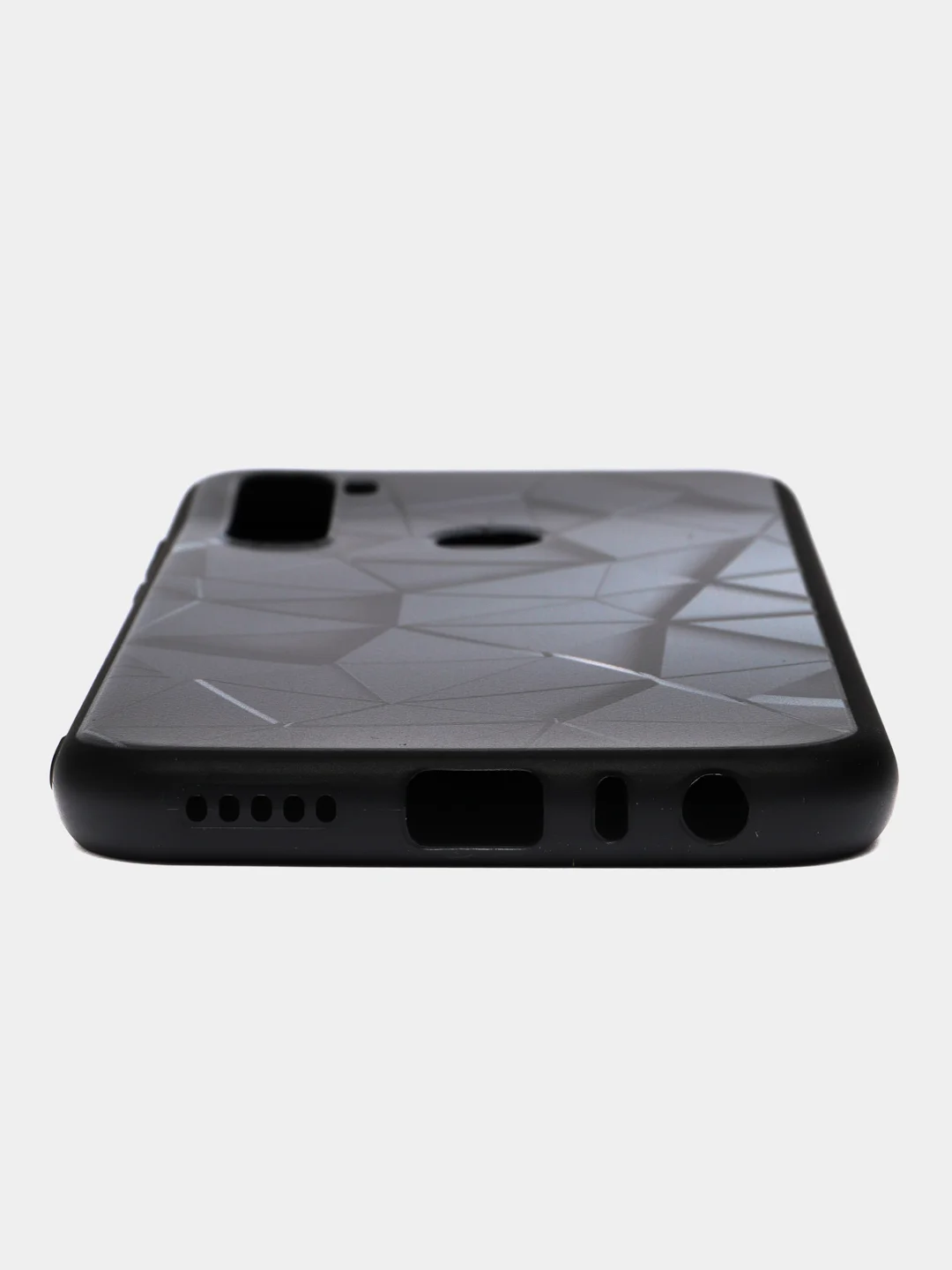 Тёмно-бордовый силиконовый чехол для Xiaomi Redmi Note 8T, с принтом, с рисунком (Сяоми Редми Ноут 8Т)