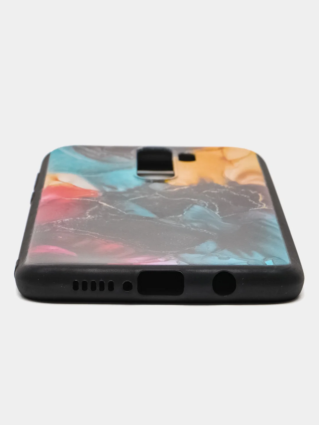 Фиолетовый силиконовый чехол для Xiaomi Redmi Note 8 Pro, с принтом, с рисунком (Редми Ноут 8 Про)