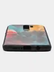 Фиолетовый силиконовый чехол для Xiaomi Redmi Note 8 Pro, с принтом, с рисунком (Редми Ноут 8 Про)