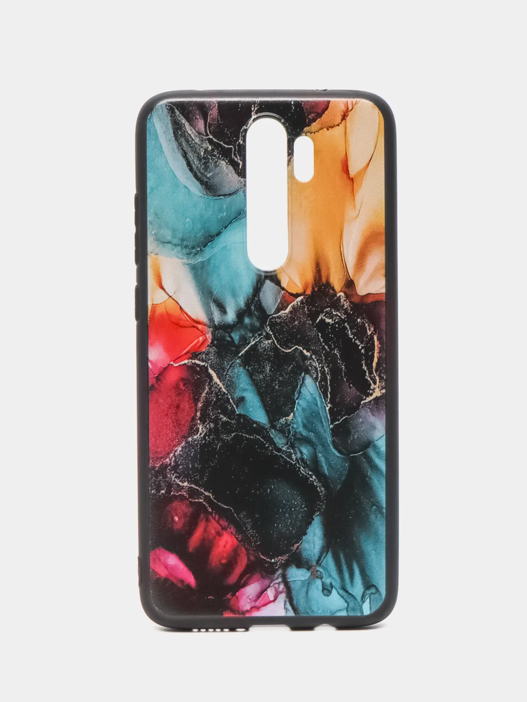 Фиолетовый силиконовый чехол для Xiaomi Redmi Note 8 Pro, с принтом, с рисунком (Редми Ноут 8 Про)