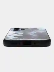 Хаки силиконовый чехол для Samsung Galaxy A54 (Самсунг Галакси А54), с принтом, с рисунком