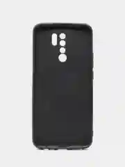 Тёмно-серый силиконовый чехол для Xiaomi Redmi 9, с принтом, с рисунком (Сяоми Редми 9)