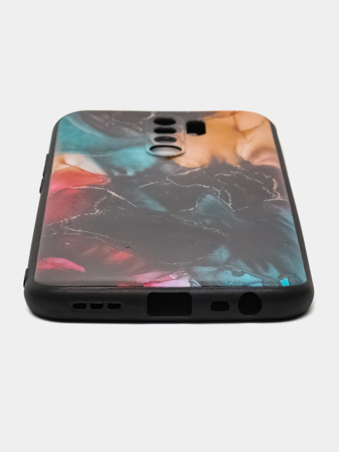 Фиолетовый силиконовый чехол для Xiaomi Redmi 9, с принтом, с рисунком (Сяоми Редми 9)