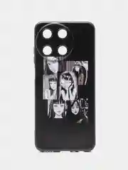 Угольный силиконовый чехол для Realme 11 4G, с принтом, с рисунком, Реалми 11 4 Джи