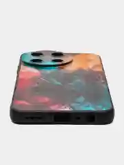 Фиолетовый силиконовый чехол для Realme 11 4G, с принтом, с рисунком, Реалми 11 4 Джи