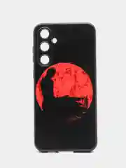 Сиреневый силиконовый чехол для Samsung Galaxy S23 FE, с принтом, с рисунком, Самсунг Галакси С23 ФЕ