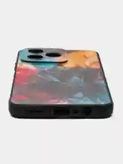 Фиолетовый чехол для Realme C53 / C51 / Note 50 (Реалми С53/С51/Ноут 50), с принтом