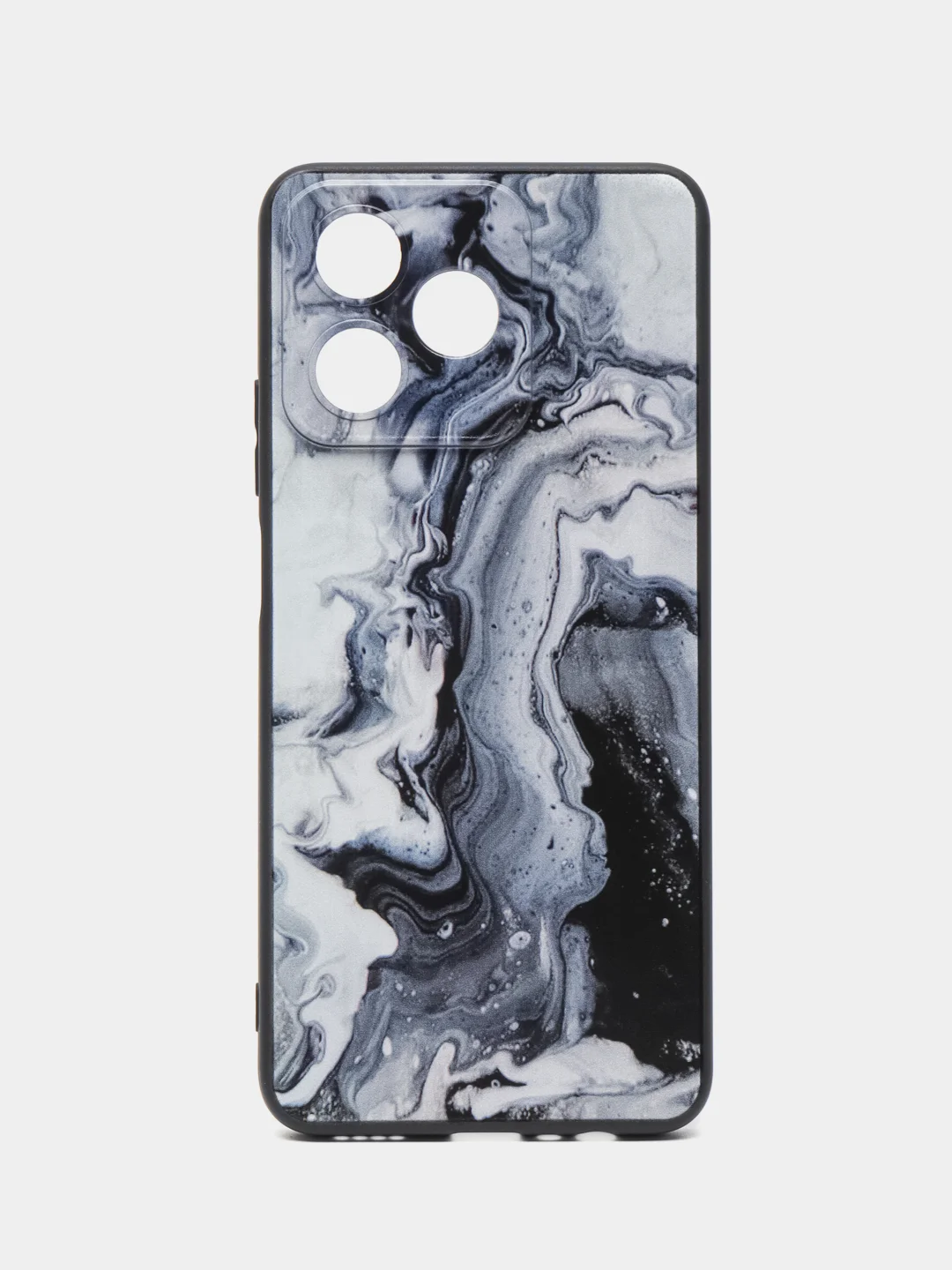 Хаки чехол для Realme C53 / C51 / Note 50 (Реалми С53/С51/Ноут 50), с принтом