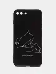 Багровый силиконовый чехол для iPhone 15 14 13 12 11 Pro Max Mini Plus XR XS X 7 8+ SE2 с принтом