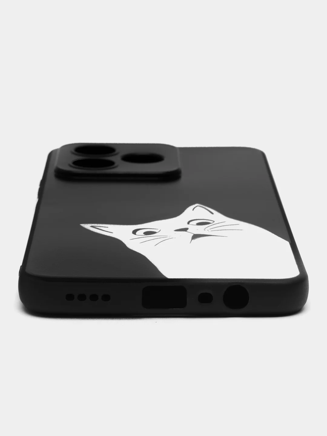 Бронзовый чехол для Realme C53 / C51 / Note 50 (Реалми С53/С51/Ноут 50), с принтом