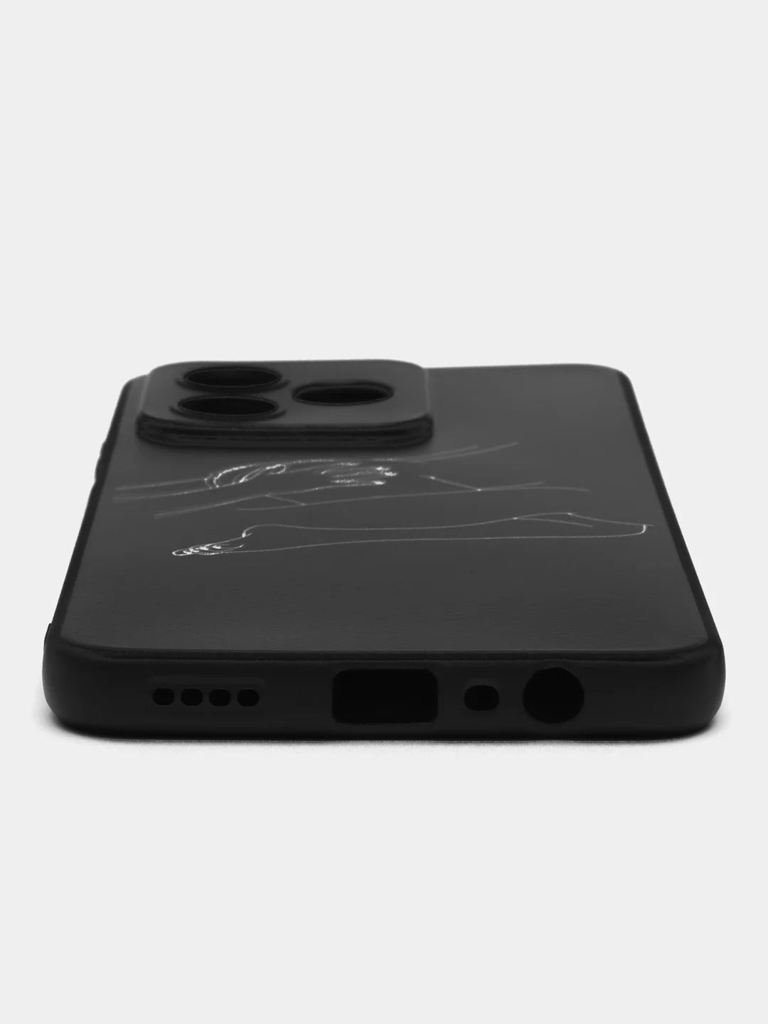 Слоновая кость чехол для Realme C53 / C51 / Note 50 (Реалми С53/С51/Ноут 50), с принтом