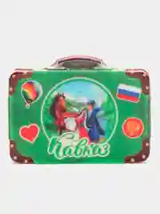 Зеленый магнит на холодильник "Кавказ"