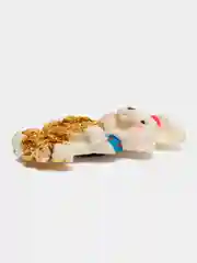 Белый магнит "Кролик"