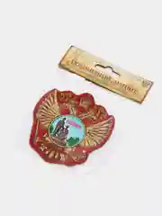 Алый магнит виниловый на холодильник "Ижевск"