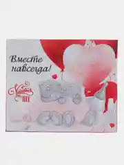 Красный магнит на холодильник "День Валентина"