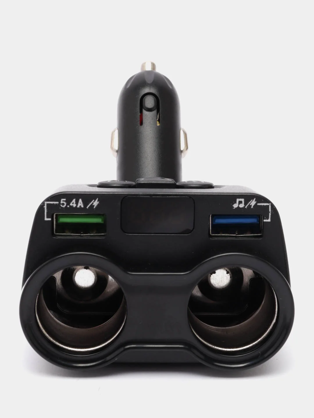 FM-модулятор трансмиттер автомобильный, 2 USB, Bluetooth